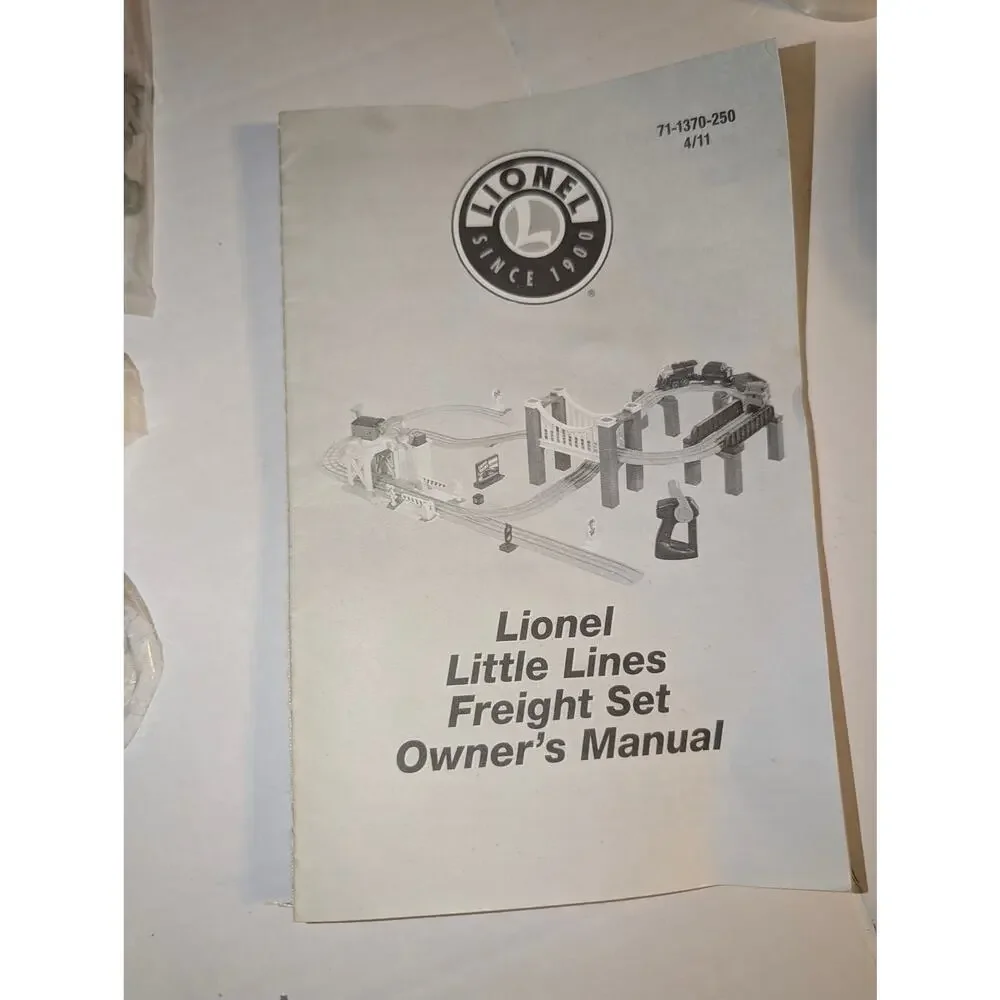 Lionel Little Lines Freight Train Set #7-11370 Remote Control NEW Complete READ
